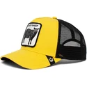czapki-curva-zolty-snapback-the-farm-de-goorin-bros