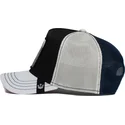 czapka-trucker-czarno-szara-papuga-bird-s-the-word-the-farm-od-goorin-bros