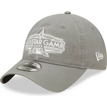 Szara, regulowana czapka z daszkiem 9TWENTY All Star Game Core Classic Los Angeles Dodgers MLB od New Era