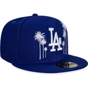 czapki-plana-niebieski-dopasowany-59fifty-all-star-game-palm-los-angeles-dodgers-mlb-new-era