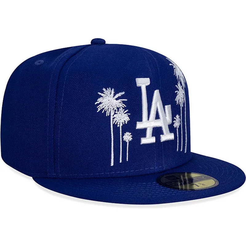 czapki-plana-niebieski-dopasowany-59fifty-all-star-game-palm-los-angeles-dodgers-mlb-new-era