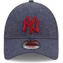 czapki-curva-szary-tasma-regulowana-9forty-jersey-essential-new-york-yankees-mlb-new-era
