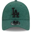 regulowana-zielona-czapka-z-zakrzywionym-daszkiem-z-czarnym-logo-9forty-jersey-essential-los-angeles-dodgers-mlb-od-new-era