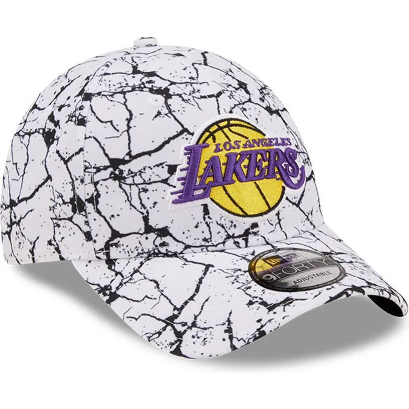 czapki-curva-bialy-tasma-regulowana-9forty-marble-los-angeles-lakers-nba-new-era czapki-curva-bialy-tasma-regulowana-9forty-marble-los-angeles-lakers-nba-new-era