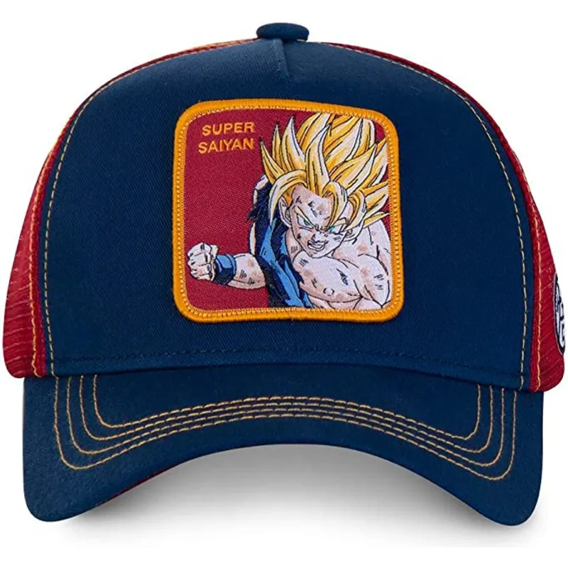 czapki-curva-granatowy-snapback-son-goku-dragon-ball-capslab