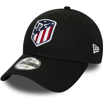 Czarna, regulowana czapka z daszkiem 9FORTY Atlético de Madrid LFP od New Era