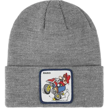 Czapki szary Motorcycle BON SUP2 Bros. Mario Super Mario Bros. Capslab