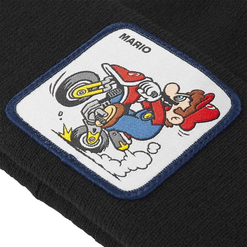 czapki-czarny-mario-super-mario-bros-capslab czapki-czarny-mario-super-mario-bros-capslab