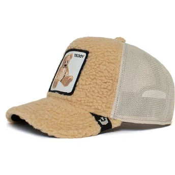 czapki-curva-bezowy-snapback-de-borreguillo-oso-peluche-teddy-first-best-friend-the-farm-the-farm-de-goorin-bros