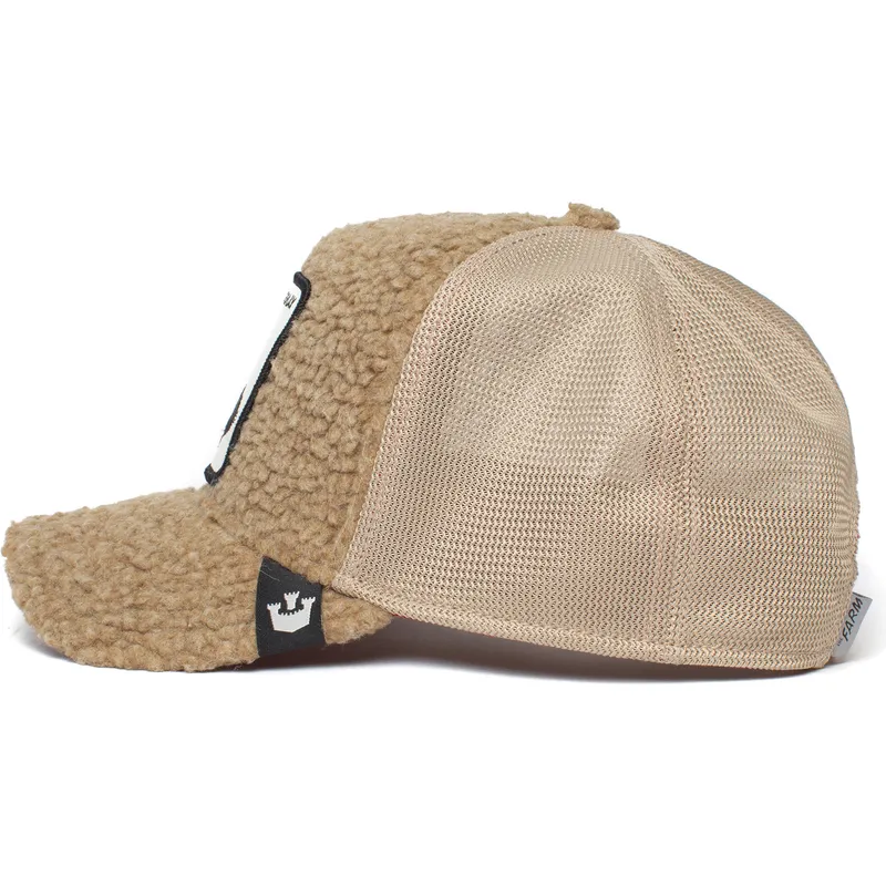czapki-curva-brazowy-snapback-de-borreguillo-caballo-peluche-horse-play-the-farm-the-farm-de-goorin-bros