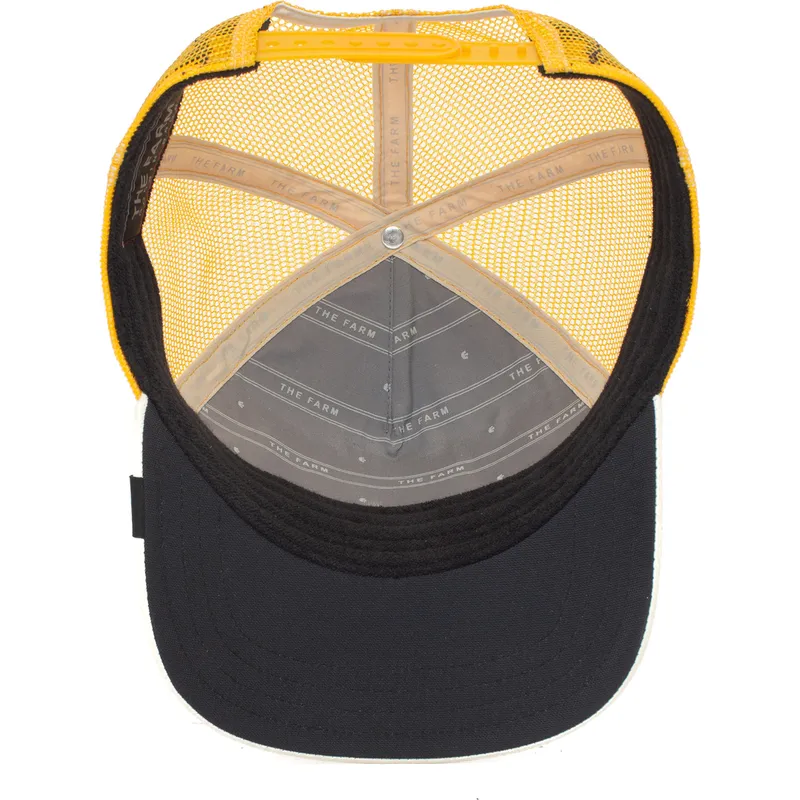 czapki-curva-zolty-snapback-the-farm-de-goorin-bros