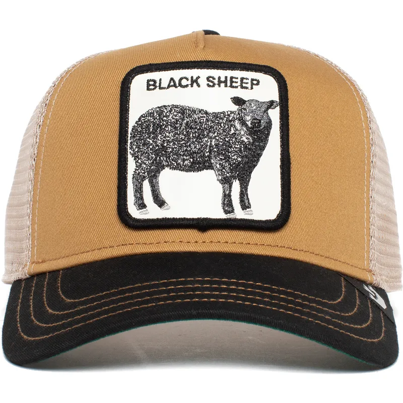 czapki-curva-brazowy-snapback-the-farm-de-goorin-bros