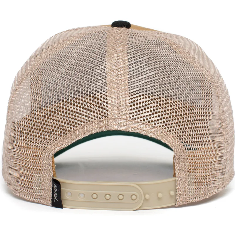 czapki-curva-brazowy-snapback-the-farm-de-goorin-bros