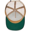 czapki-curva-brazowy-snapback-the-farm-de-goorin-bros