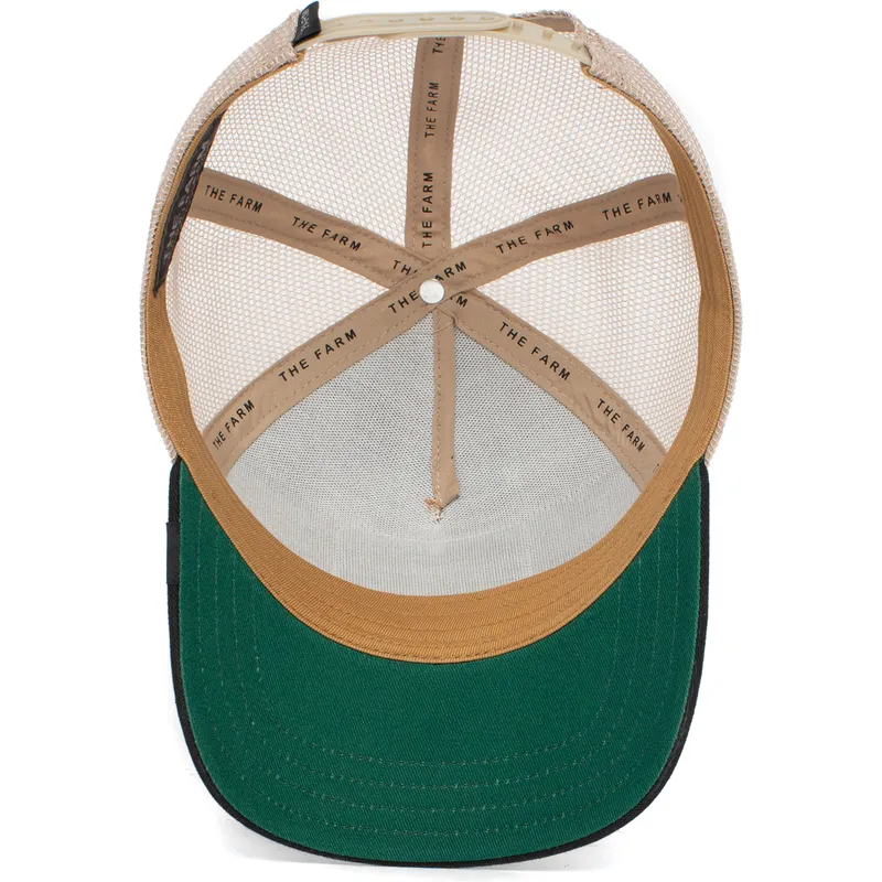 czapki-curva-brazowy-snapback-the-farm-de-goorin-bros