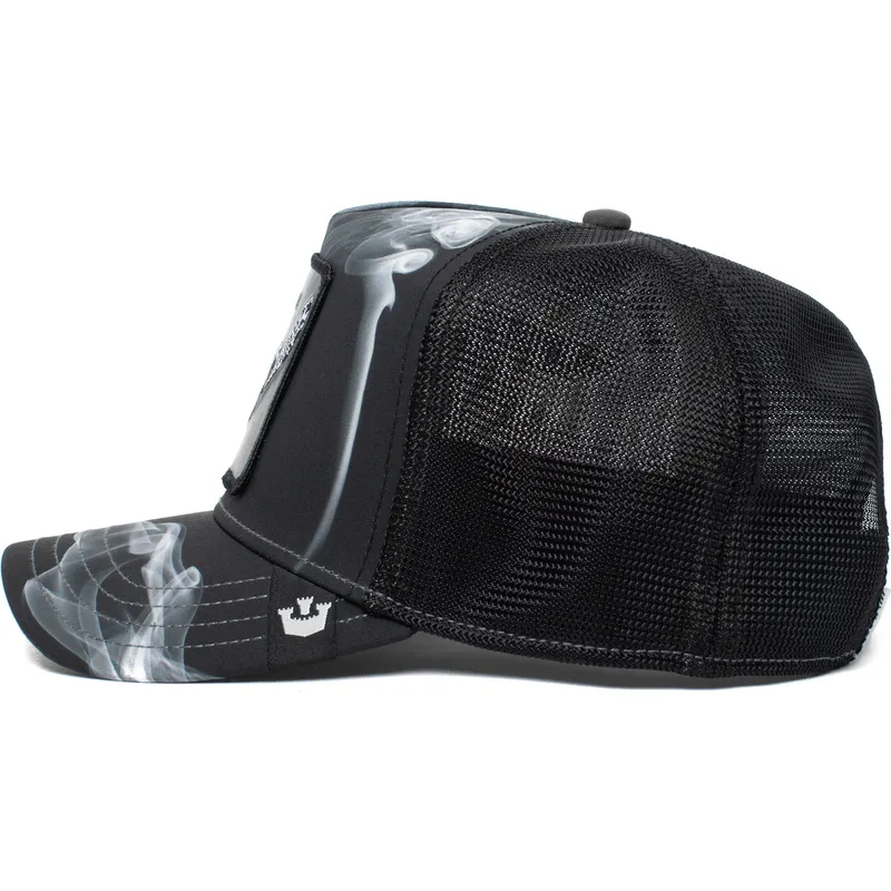 czapki-curva-czarny-snapback-the-farm-de-goorin-bros
