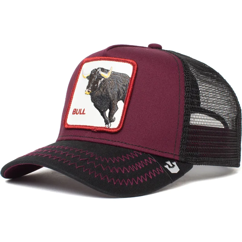 czapki-curva-czerwony-snapback-the-farm-de-goorin-bros czapki-curva-czerwony-snapback-the-farm-de-goorin-bros