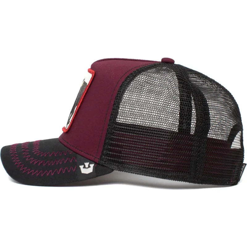 czapki-curva-czerwony-snapback-the-farm-de-goorin-bros czapki-curva-czerwony-snapback-the-farm-de-goorin-bros