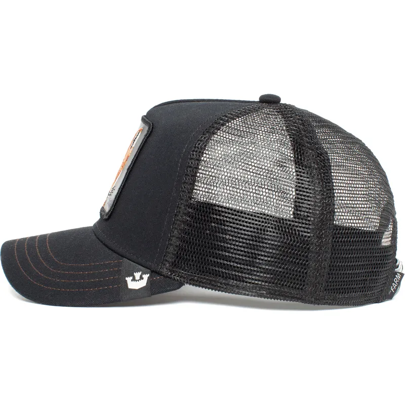 czapka-trucker-czarna-lis-the-fox-the-farm-od-goorin-bros