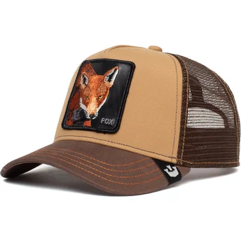 czapki-curva-brazowy-snapback-the-farm-de-goorin-bros