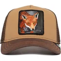 czapki-curva-brazowy-snapback-the-farm-de-goorin-bros