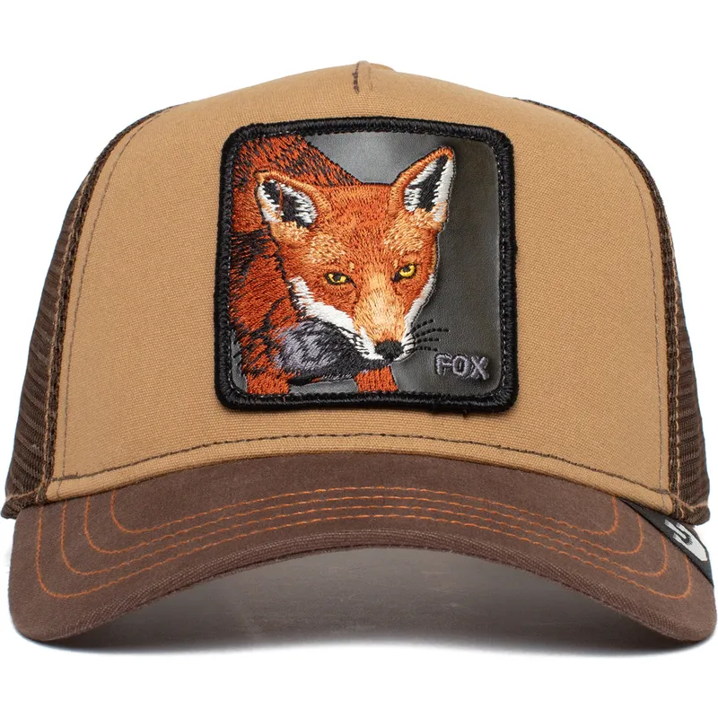 czapki-curva-brazowy-snapback-the-farm-de-goorin-bros