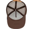 czapki-curva-brazowy-snapback-the-farm-de-goorin-bros