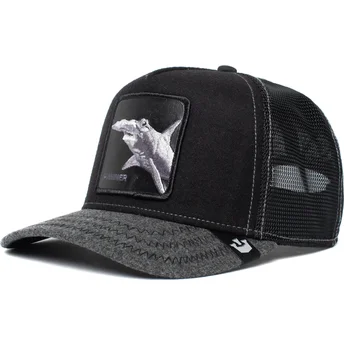 czapki-curva-czarny-snapback-the-farm-de-goorin-bros