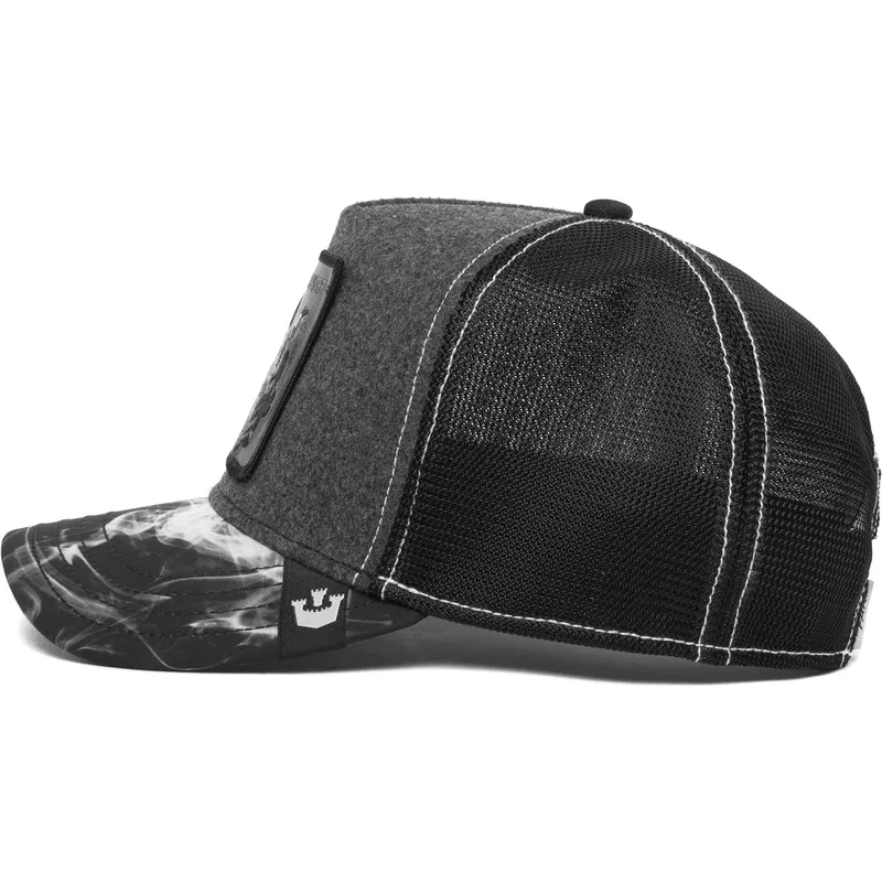 czapki-curva-czarny-snapback-the-farm-de-goorin-bros