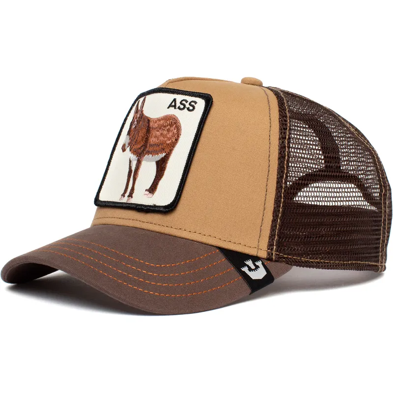 czapki-curva-brazowy-snapback-the-farm-de-goorin-bros czapki-curva-brazowy-snapback-the-farm-de-goorin-bros