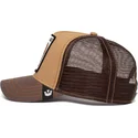 czapki-curva-brazowy-snapback-the-farm-de-goorin-bros