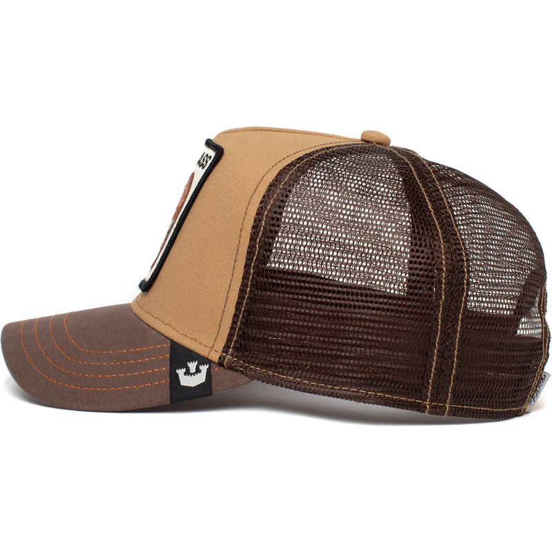 czapki-curva-brazowy-snapback-the-farm-de-goorin-bros czapki-curva-brazowy-snapback-the-farm-de-goorin-bros