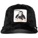 czarna-czapka-trucker-z-barankiem-dla-dziecka-bananas-little-nanner-the-farm-z-pluszowa-malpka-od-goorin-bros