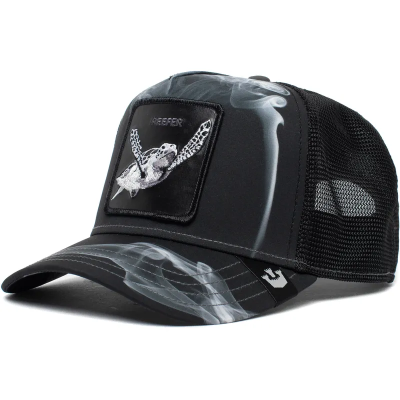 czapki-curva-czarny-snapback-the-farm-de-goorin-bros