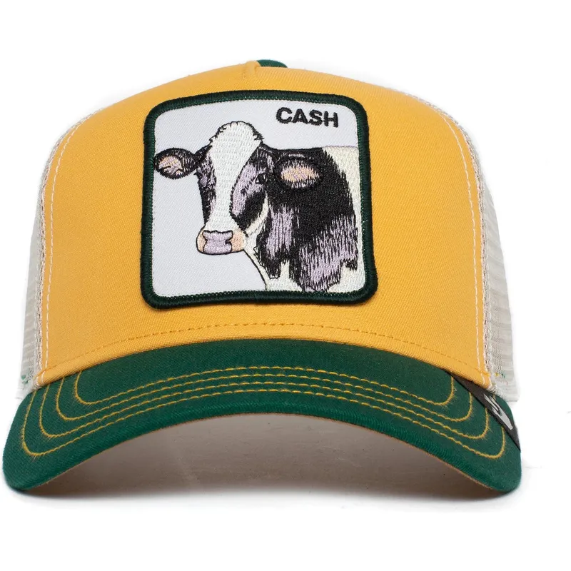 czapki-curva-zolty-snapback-the-farm-de-goorin-bros