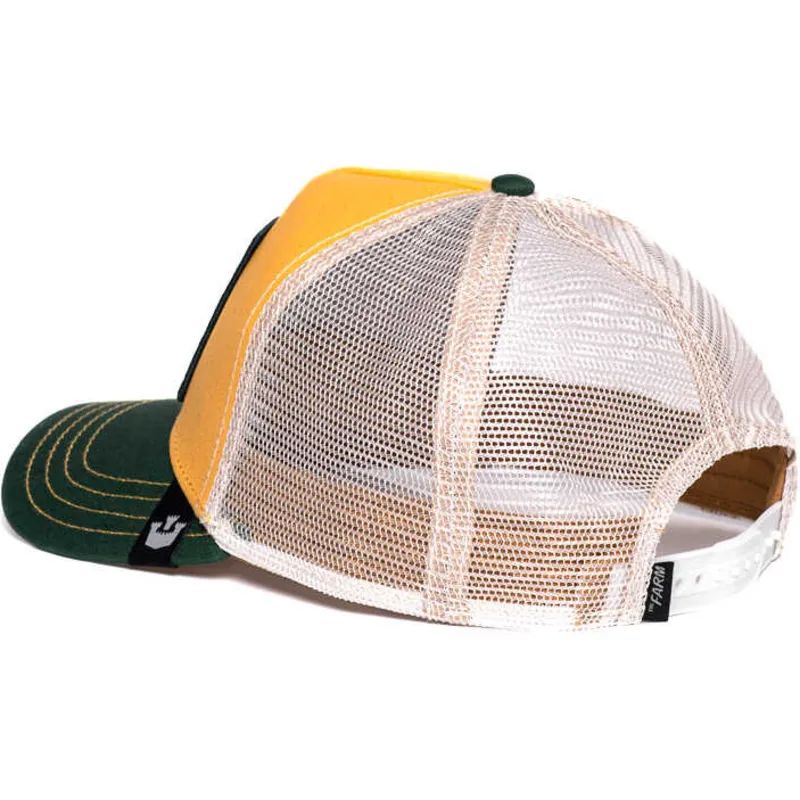 czapki-curva-zolty-snapback-the-farm-de-goorin-bros