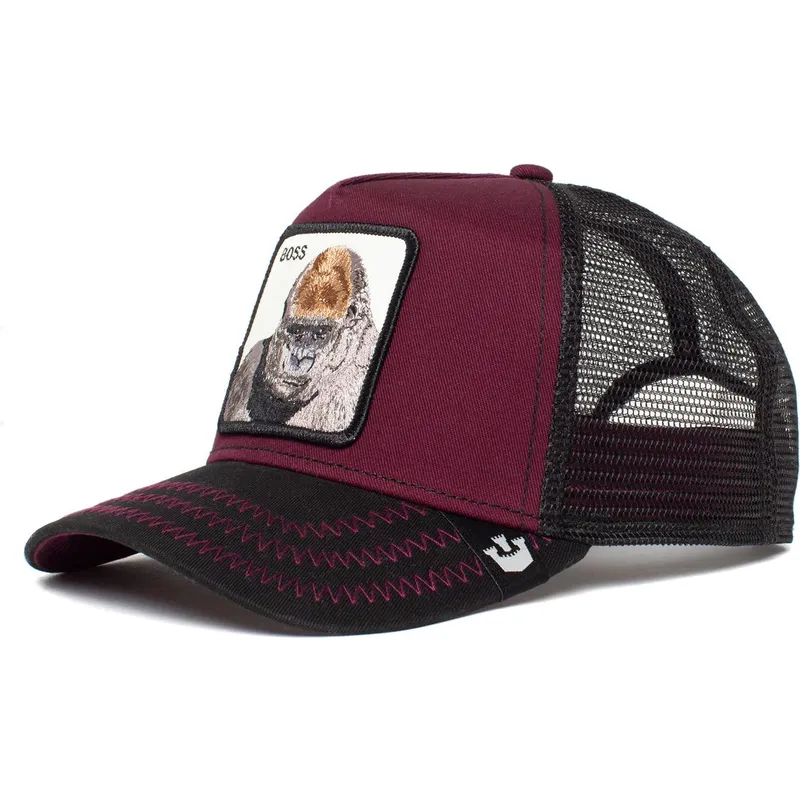 czapki-curva-czerwony-snapback-the-farm-de-goorin-bros
