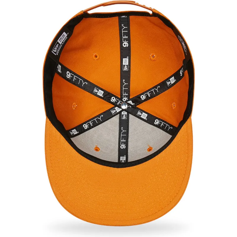 czapki-plana-pomaranczowy-snapback-9fifty-league-essential-new-york-yankees-mlb-new-era