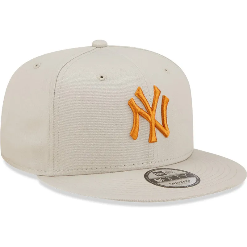 czapki-plana-bezowy-snapback-9fifty-league-essential-new-york-yankees-mlb-new-era
