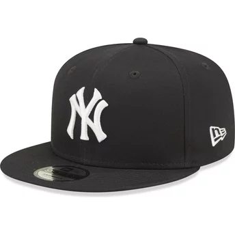 Granatowa, płaska czapka snapback 9FIFTY COOPS New York Yankees MLB od New Era