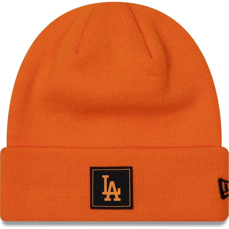 czapki-pomaranczowy-neon-team-cuff-los-angeles-dodgers-mlb-new-era