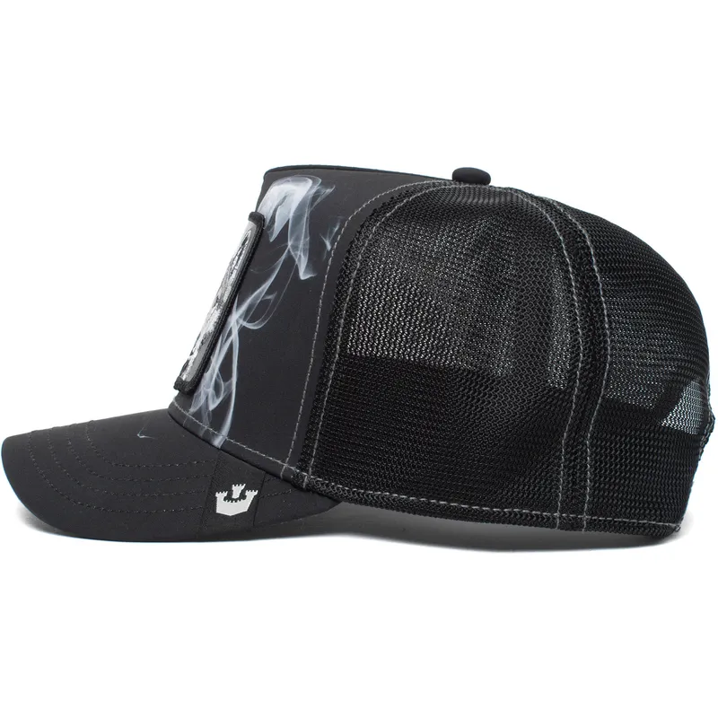 czapki-curva-czarny-snapback-the-farm-de-goorin-bros