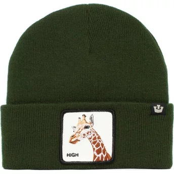 Zielony czapka z girafą High Tall Toque The Farm od Goorin Bros.