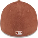 czapki-curva-brazowy-dopasowany-39thirty-cord-new-york-yankees-mlb-new-era