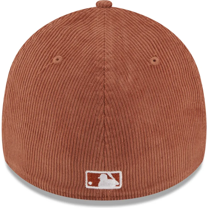 czapki-curva-brazowy-dopasowany-39thirty-cord-new-york-yankees-mlb-new-era