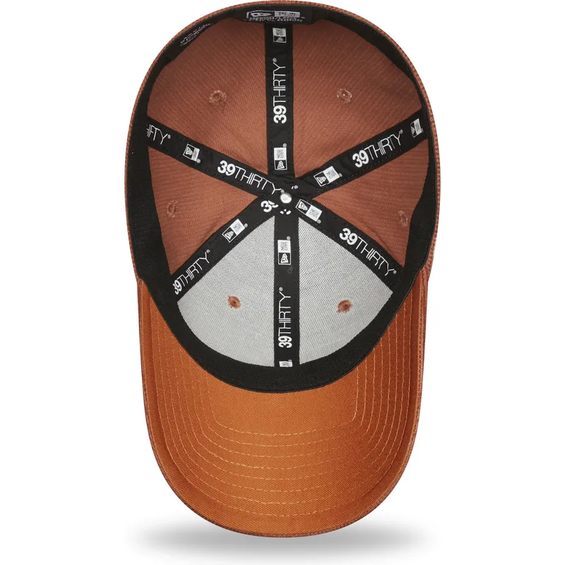 czapki-curva-brazowy-dopasowany-39thirty-cord-new-york-yankees-mlb-new-era