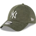 czapki-curva-zielony-dopasowany-39thirty-cord-new-york-yankees-mlb-new-era