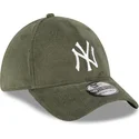 czapki-curva-zielony-dopasowany-39thirty-cord-new-york-yankees-mlb-new-era
