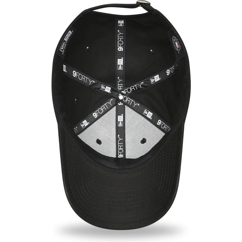 czapki-curva-czarny-tasma-regulowana-9forty-league-essential-new-york-yankees-mlb-new-era