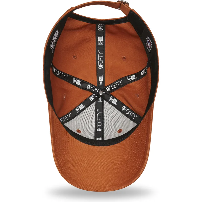 czapki-curva-brazowy-tasma-regulowana-9forty-league-essential-new-york-yankees-mlb-new-era